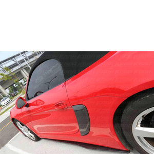 ICOOH Racing OEM estilo fibra de carbono Kit de carrocería rejillas de ventilación traseras para <span class=keywords><strong>Porsche</strong></span> 718 <span class=keywords><strong>Cayman</strong></span> Boxster 981 2012-2015 - Product Image 4