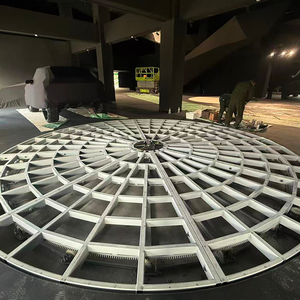 Nouvelle plateforme rotative en acier à entraînement hydraulique, table élévatrice rotative à <span class=keywords><strong>360</strong></span> degrés pour hôtels, commerce de détail, capacité de charge de 500 kg, télécommande - Product Image 5