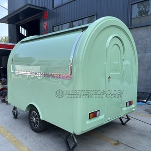 ALLBETTER Camion de restauration personnalisé Chariot de restaurant entièrement équipé avec roue Remorque mobile pour pizza et barbecue - Product Image 3