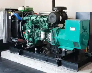 Factory Supply 25kw 50kw 60kw Open Frame Diesel Generator Set Price