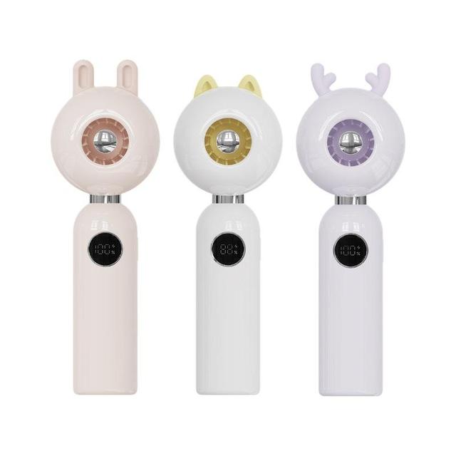Super Strong Wind Ultra-long Battery Life Quiet Operation Cooling Powerful Airflow Multi Speed Folding Refrigeration Hand Fan