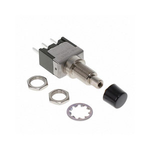 BOM List Supporting MB2065SS1W03-BA <strong>Push</strong> <strong>Button</strong> Switch <strong>SPDT</strong> On-On Standard Panel Mount Rear MB2065SS1W03BA Round <strong>Button</strong> Black - Product Image 1