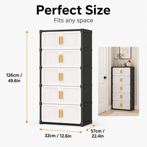 Moderno Portascarpe Magnetico di Grande Capacità, Organizzatore per Sneakers e Scarpe da Casa - Product Image 1