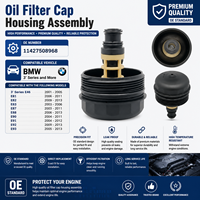 Tappo Olio Motore di Qualità Professionale per BMW Serie 3; 2004-2011; E91 2004-2012; E92 2009-2013; E93 2005-2013 OE 11427508968
