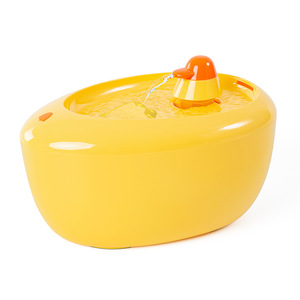 Fontaine à eau automatique pour chats, distributeur d'eau silencieux à circulation continue avec abreuvoir à cloche - Product Image 1
