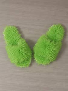 2024 Zapatillas de algodón peludas largas de invierno al por mayor interior primavera otoño nuevo estilo zapatillas de felpa para mujer - Product Image 4