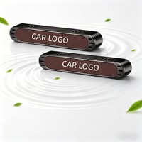 Difusor de Aromaterapia Magnético para Rejilla de Ventilación de Coche, Recargable, con 3 Paquetes de Recarga de Fragancia