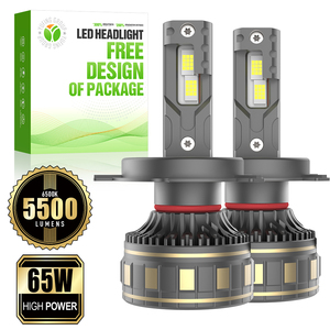 Luz LED de Doble Filamento H4 de 65W y 5500Lm, 12-24V, con Disipación de Calor P1F, Excelente Relación Calidad-Precio, para Actualizaciones de Flotas Comerciales - Product Image 1