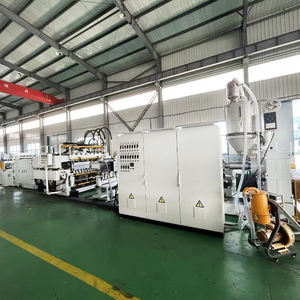 PP PE PC Hohl blech Gitter Gitter platte Produktions linie Kunststoff Extruder Maschine zur Herstellung von Hohl platten - Product Image 1