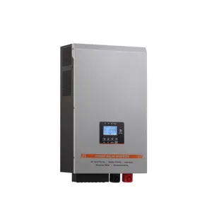 Inverter surya hibrida 1500watt, inverter off grid dengan pembatas untuk panel surya 350w