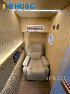 Camera Iperbarica Professionale DR.HUGO <span class=keywords><strong>uDR</strong></span> C3L 2 ATA con Sistema di Ossigenoterapia, Tipo Seduto per Uso Domestico - Product Image 3