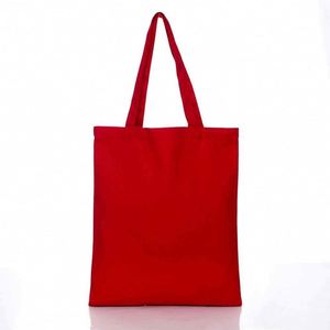 Hot Sale Custom Logo Printed Eco-Friendly Recyclable Reusable Large Fashion <b>Canvas</b> Tote Grocery Shopping Bags - Product Image 5