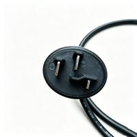 Câble d'alimentation de type J certifié SEV, câble d'extension AC à 3 broches, 1 mètre, triple prise, câble de batterie pour appareils ménagers