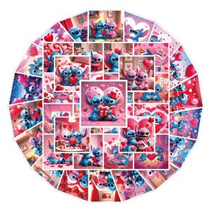 50 autocollants amusants <span class=keywords><strong>Lilo</strong></span> <span class=keywords><strong>et</strong></span> <span class=keywords><strong>Stitch</strong></span> pour couples amoureux - Product Image 5
