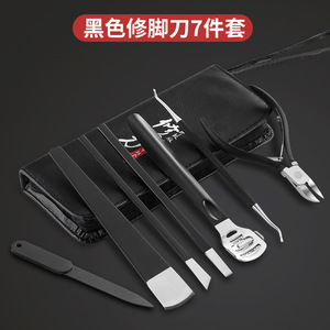 ชุดเครื่องมือทำเล็บเท้าสแตนเลสสตีล ชุดดูแลเล็บมืออาชีพสำหรับการดูแลเท้าและกำจัดหนังด้าน - Product Image 5