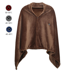 Usb Powered mùa đông ấm khăn choàng 150*80cm flannel nước nóng ném Chăn điện có thể giặt bông len với ngân hàng điện nóng bán - Product Image 2