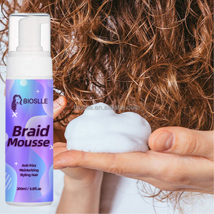<span class=keywords><strong>Mousse</strong></span> coiffante personnalisée pour perruques, tenue forte pour cheveux bouclés et crépus, infusée à l'huile d'<span class=keywords><strong>olive</strong></span> - Product Image 4