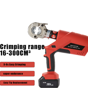 เครื่องมือจีบสายไฟฟ้าไฮดรอลิกแบบหมุนได้ 360 องศา รุ่น OEM Bonger EZ-300 ผลิตจากอะลูมิเนียมอัลลอยด์ สำหรับสายทองแดงขนาด 16-300 ใช้งานได้ยาวนาน - Product Image 2