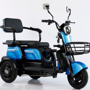 800W Electric Tricycle Household Small Scooter Three-seat Adjustable Electric Tricycle - Product Image 3