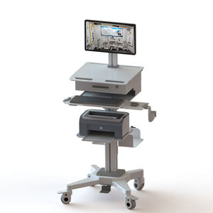<span class=keywords><strong>Chariot</strong></span> médical <span class=keywords><strong>mobile</strong></span> tout-en-un avec design réglable en hauteur, support <span class=keywords><strong>pour</strong></span> ordinateur <span class=keywords><strong>portable</strong></span>, tablette et VESA, <span class=keywords><strong>chariot</strong></span> d'hôpital <span class=keywords><strong>pour</strong></span> clinique dentaire - Product Image 4