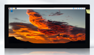 จอภาพระบบสัมผัส Raspberry Pi ขนาด 10.1 นิ้ว แบบ G-Type HD MI, จอแสดงผล IPS ความละเอียด 1520×720, มุมมองภาพเต็มรูปแบบ - Product Image 2