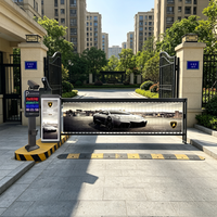 Barrera Automática para Estacionamiento con Opciones de Publicidad, Ideal para Entrada y Salida de Estacionamientos en Zonas Comerciales