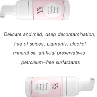 Mousse nettoyante pour cils : Mousse riche et crémeuse pour le contrôle du sébum et l'élimination des taches ; un produit indispensable pour nettoyer les extensions de cils.