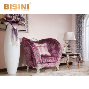 Farfalla <span class=keywords><strong>Mobili</strong></span> di Design 24k Dorato E Sculture In Legno 3 + 2 + 1 Sedile Divano del Soggiorno Set, A mano Trapuntata Rose di Velluto Rosa Divano Divano - Product Image 4