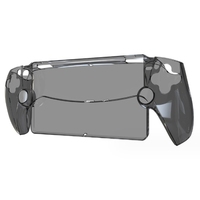 Étui de protection rigide transparent antichoc en polyester pour Play Station Portal pour console PS Portal Étui en cristal
