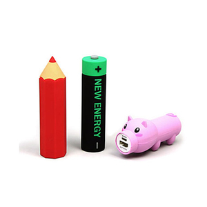 Personalizada <span class=keywords><strong>Mini</strong></span> de dibujos animados de PVC Rohs cargador de banco de potencia - Product Image 1