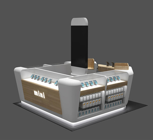 การออกแบบตู้วางโทรศัพท์มือถือระดับไฮเอนด์การออกแบบเค้าโครงโชว์รูมโทรศัพท์มือถือแบบเปิดแนวคิด - Product Image 6