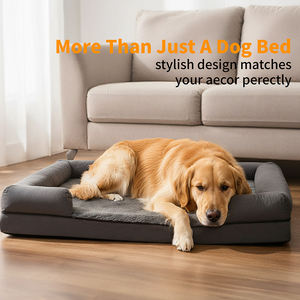 <span class=keywords><strong>Cama</strong></span> para Perros de Alta Calidad, Lavable, Transpirable, Tipo Sofá, <span class=keywords><strong>Nido</strong></span> para Mascotas, <span class=keywords><strong>Cama</strong></span> Rectangular Grande y Cómoda para Descanso y Sueño - Product Image 5