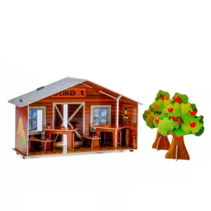 Custom Kids 3D Farm House Puzzle Jigsaw Toys Toddler Puzzles Vehicle for Children Customized