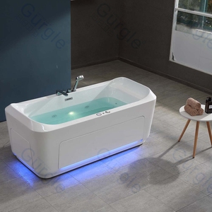 <span class=keywords><strong>Baignoire</strong></span> intérieure de luxe originale d'usine baignoires et bains à remous de massage en acrylique pour 2 personnes - Product Image 2