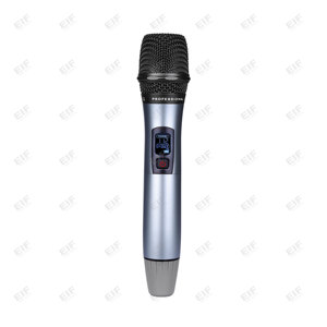 MY-3500 Handheld FM <b>Wireless</b> <b>Microphone</b> System 610-670MHz 2 Channel 200CH IR Sync Professional Stage Church Karaoke Mic - Product Image 4