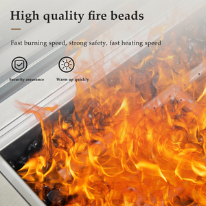 New Hotel Outside Garden <strong>Firepit</strong> Propane Gas Furniture Outdoor Patio Aluminum Fire Pit <strong>Table</strong> <strong>Set</strong> - Product Image 4