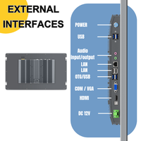 Caja Registradora con Pantalla Táctil de 21.5 Pulgadas, Monitor de Cocina KDS, Kiosco de Pago, Sistema POS para Pegamento de Uñas