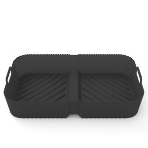 Pour <span class=keywords><strong>Ninja</strong></span> ZD07 <span class=keywords><strong>Panier</strong></span> de revêtements de friteuse à <span class=keywords><strong>air</strong></span> en silicone antiadhésif réutilisable de qualité alimentaire - Product Image 5