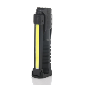 Lampe de poche portable COB Torche Lampe de poche Lampe de travail rechargeable 5 modes Lampe de travail à lumière blanche/rouge pour <span class=keywords><strong>garage</strong></span> avec base magnétique - Product Image 1