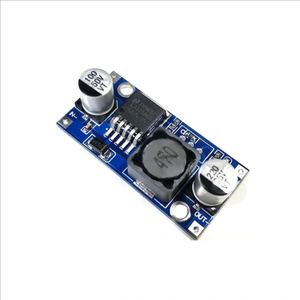 <span class=keywords><strong>Gintech</strong></span> แผงควบคุม DC-DC LM2596S แบบสเต็ปดาลงได้, โมดูลควบคุมแผงวงจรสำหรับติดตั้งบนพื้นผิว3A 12/24V เป็น5V - Product Image 1