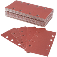 Papier abrasif carré 93x185mm, disque de forme spéciale, pierre abrasive, meuleuse pour verre, outils de polissage du bois, 1 pièce