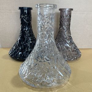 Base in Vetro Premium per Narghilè Caesar, Vaso Shisha, Bottiglia d'Acqua in Vetro Bohemien per Narghilè - Product Image 1
