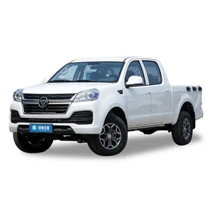 Thương hiệu mới động cơ diesel Xăng đôi cabin Pickup 4x4 LHD Pickup 4 cửa 5 chỗ ngồi xe tải để bán