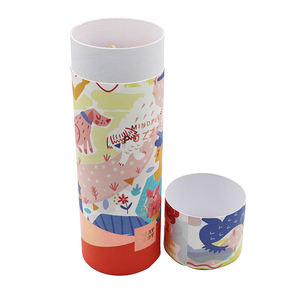 Caja <span class=keywords><strong>de</strong></span> tubo <span class=keywords><strong>de</strong></span> papel redondo personalizado <span class=keywords><strong>de</strong></span> cilindro <span class=keywords><strong>de</strong></span> cartón ecológico para rompecabezas - Product Image 2