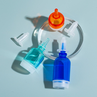 Petites bouteilles en plastique Bouteille transparente Petites bouteilles en plastique transparentes 5ml 10ml 15ml