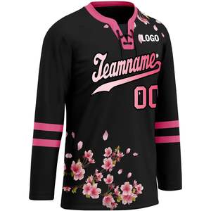 2025 Maillot de hockey personnalisé pour adultes et jeunes Maillots d'entraînement de hockey sur gazon et sur glace personnalisés pour une utilisation en équipe - Product Image 2