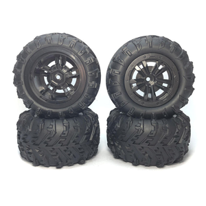 Neumáticos de Rueda Hexagonales de 12 mm Suchiyu SCY-16101 Pro para Camioneta Monster Truck, Compatibles con los Modelos 16102 Pro 144001, 124016, 124017, <span class=keywords><strong>124018</strong></span>, Piezas para Auto <span class=keywords><strong>RC</strong></span> Todoterreno <span class=keywords><strong>RC</strong></span> 6034 - Product Image 4