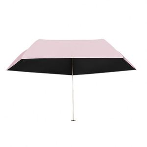 Paraguas Publicitario de Regalo, Ultraligero, con Protección Solar, Plegable en Tres Secciones, de Doble Uso para Sol y Lluvia, con Empuñadura de Goma Negra - Product Image 2