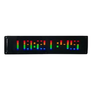 Taidacent Usb 5-12V 20 Paragrafen 10 Kleur Led Audio Spectrum Muziek Indicator Usb Spectrum Screen Voor eindversterker