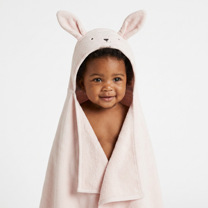 Toalla de Bebé con Capucha de Elefante Little Tinkers World, Suave, 100% Algodón Orgánico, Diseño Animal, Premium, Absorbente y Ecológica, Venta al Por Mayor - Product Image 1